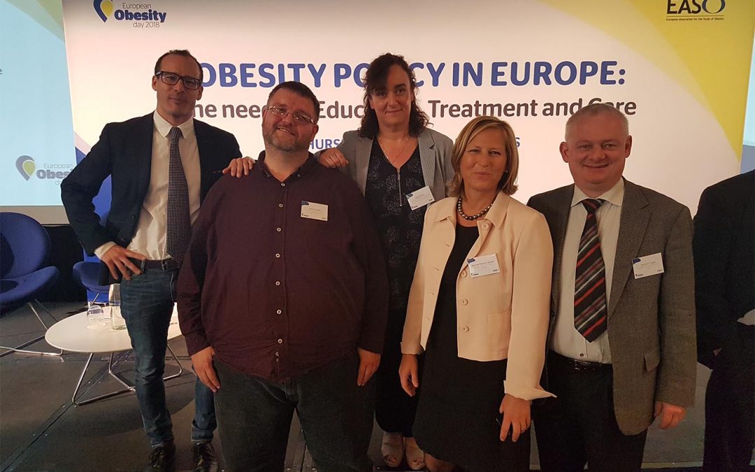 Patient advocates Sven Schubert and Susie Birney attended and spoke at the European Policy Conference in Brussels
